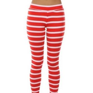 NWOT Make + Modeling Striped Leggings Size XS